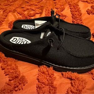 Hey Dude Womens Black Wendy slip-on